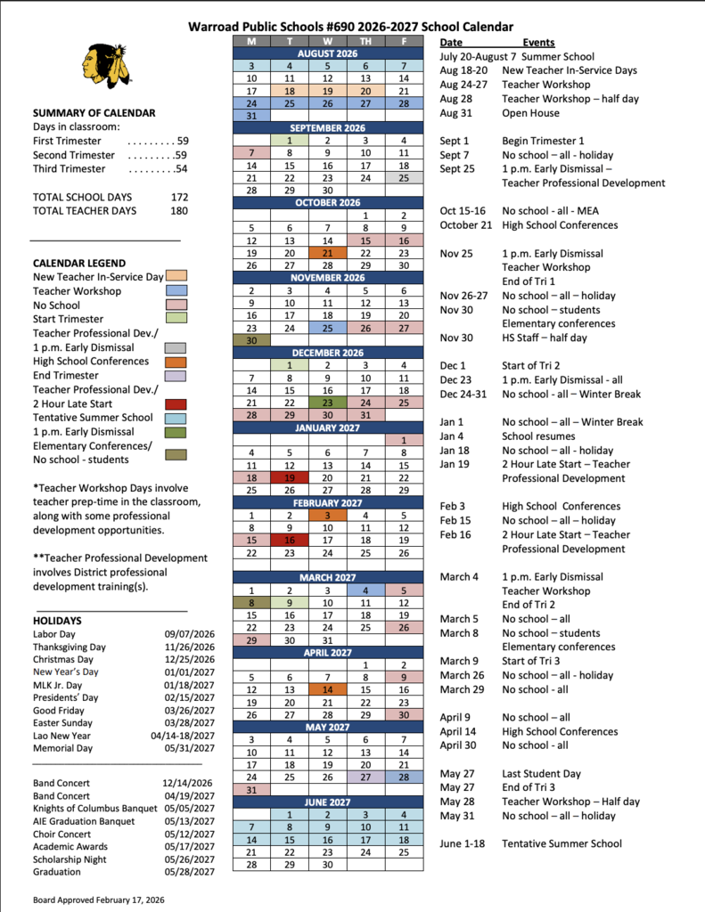 Calendar