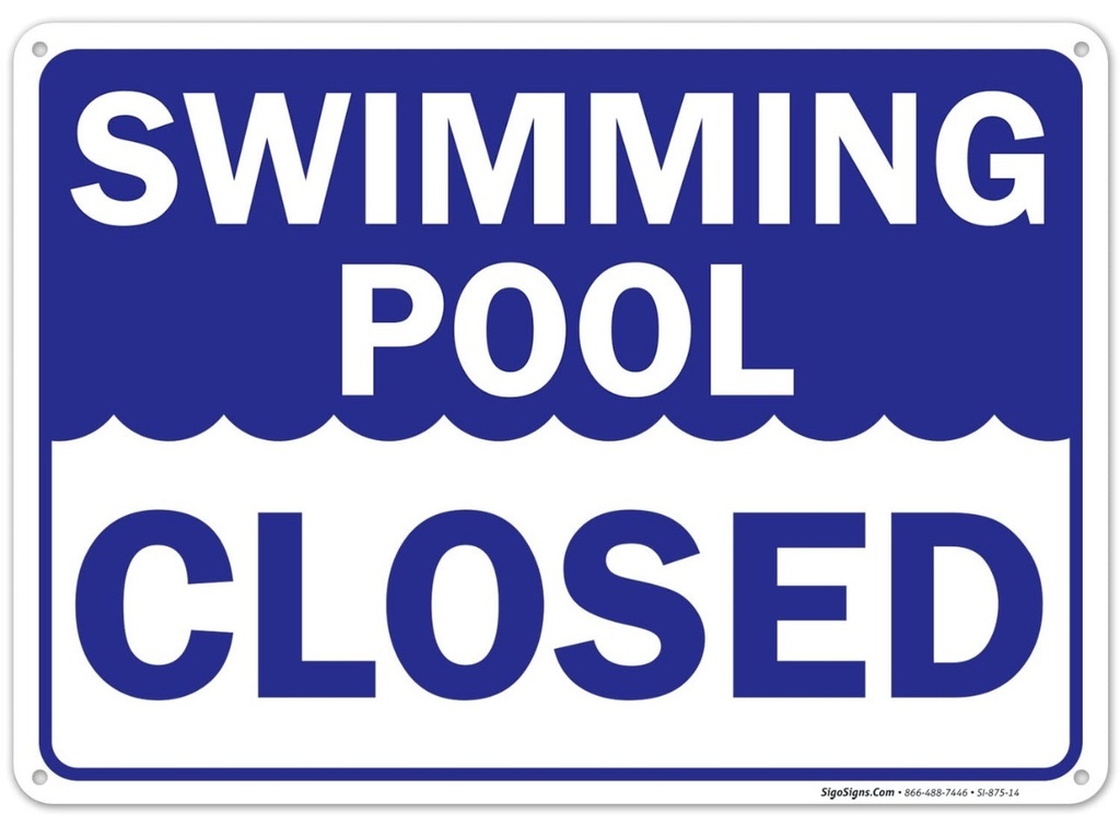 Indoor pool closed
