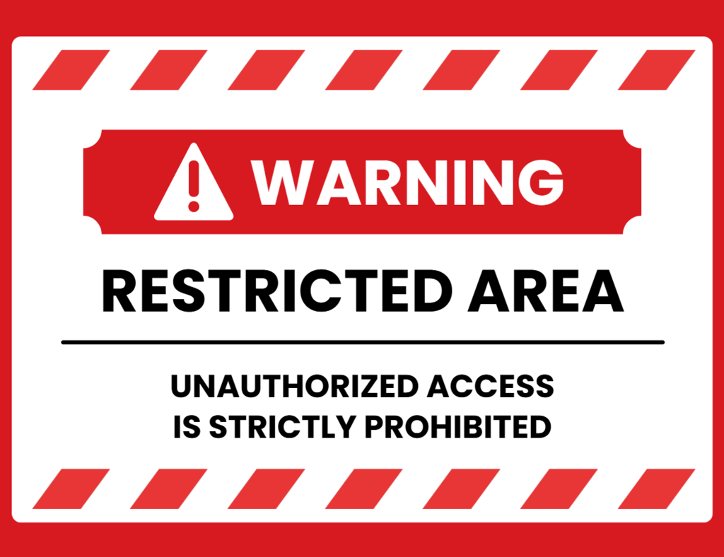 restricted