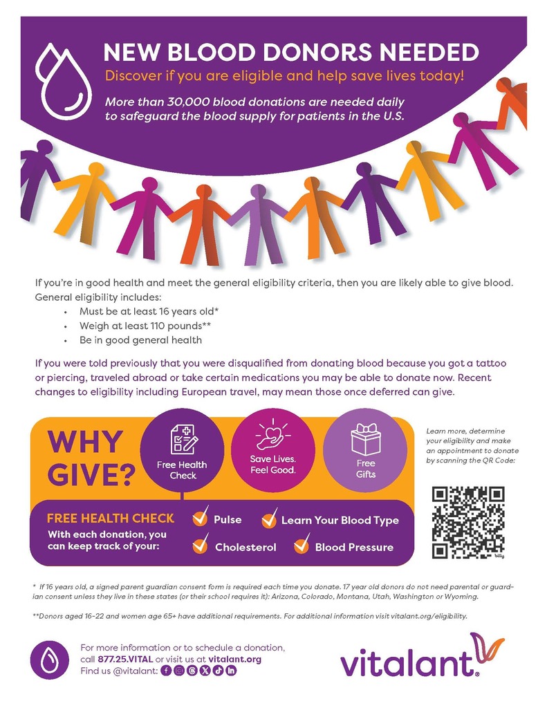 Donors Needed