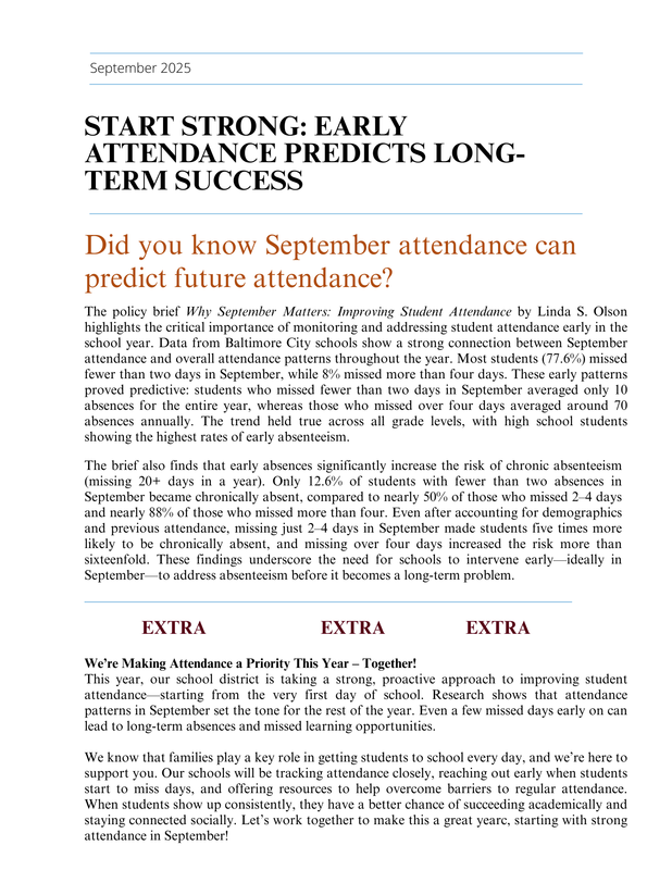 attendance