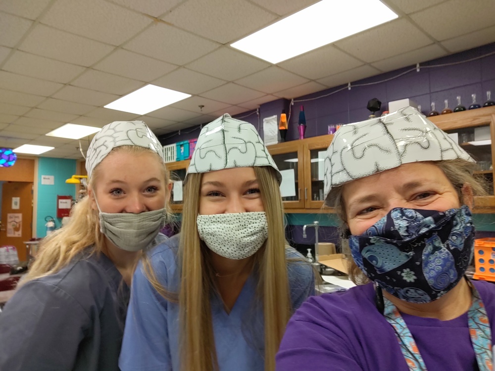  brain hats