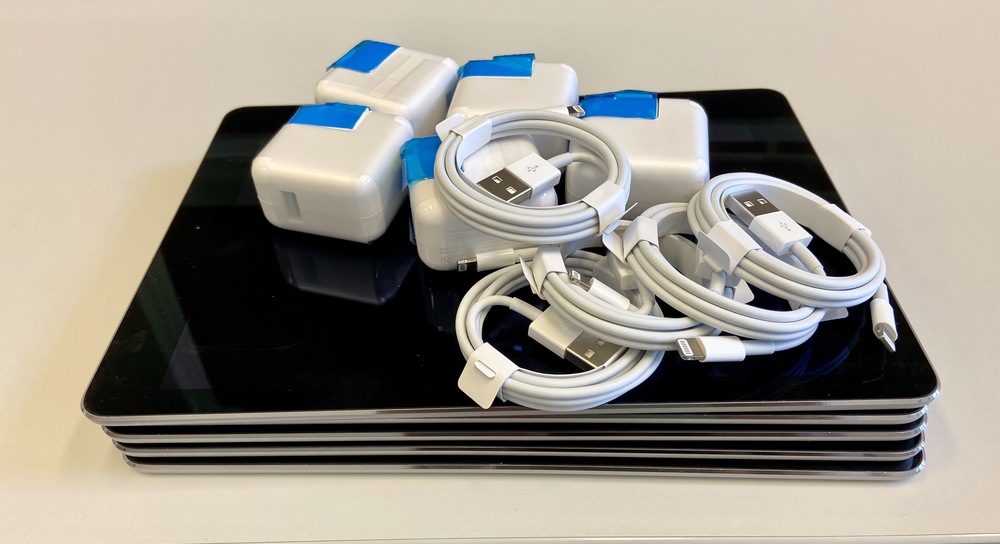 photo of 5 ipads
