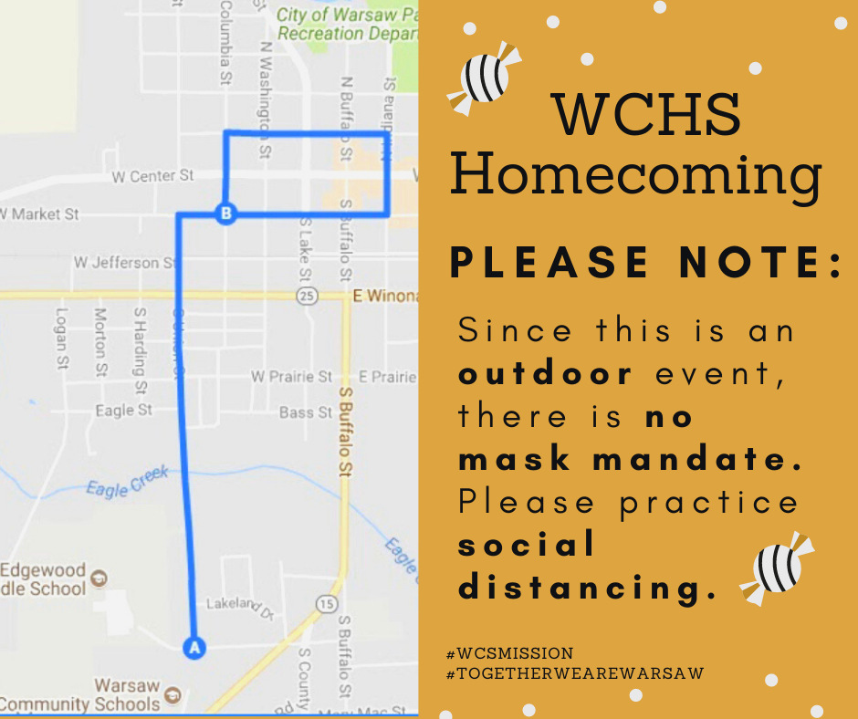 Homecoming Parade Route