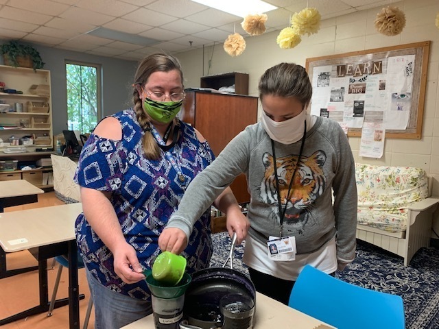 student and teacher mixing