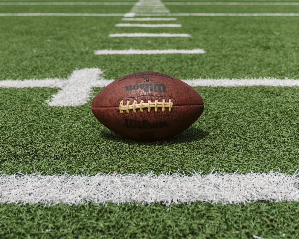 Football on Field