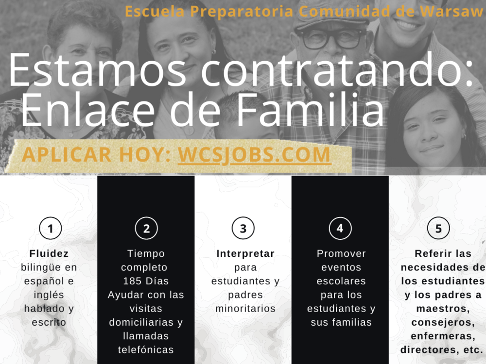 Spanish Parent Liaison Poster