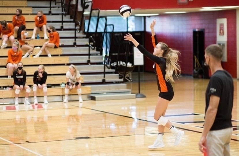Volley ball players 