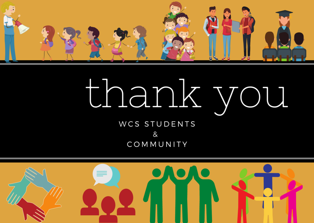 Thank you Students & Community 