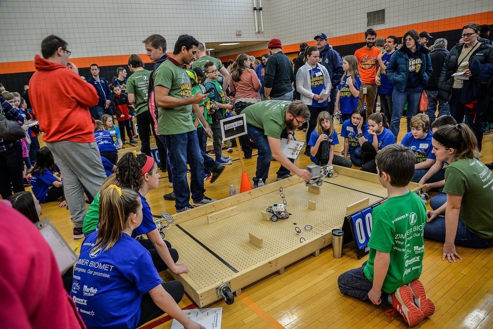 Zimmer Biomet at Robotic Contest