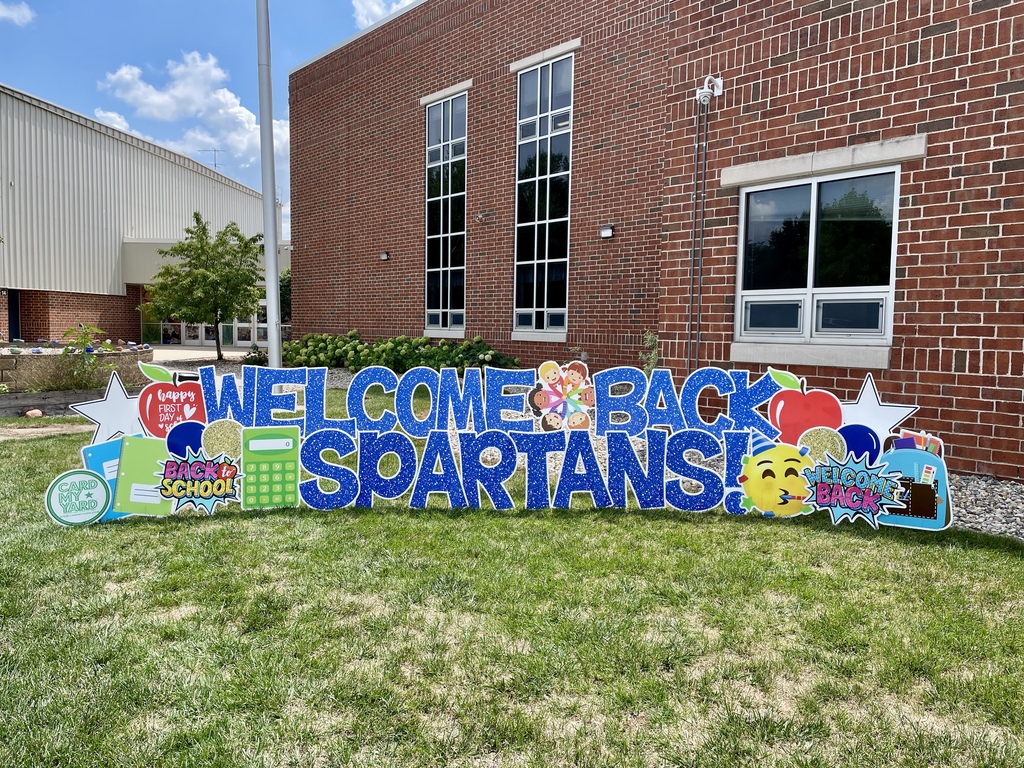 Welcome back sign