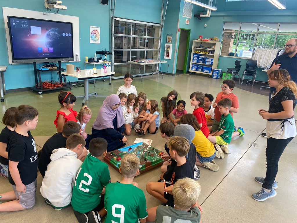 4th Grade explores watershed