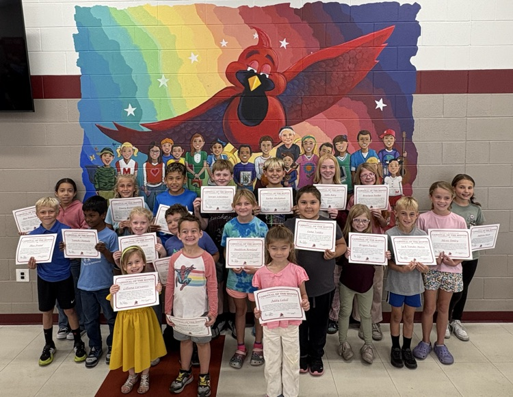 August cardinals of the month