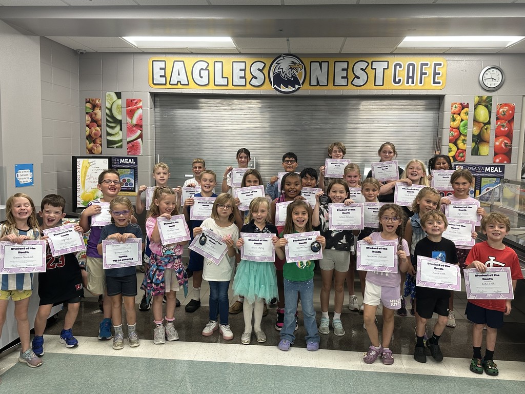 Eisenhower students of the month