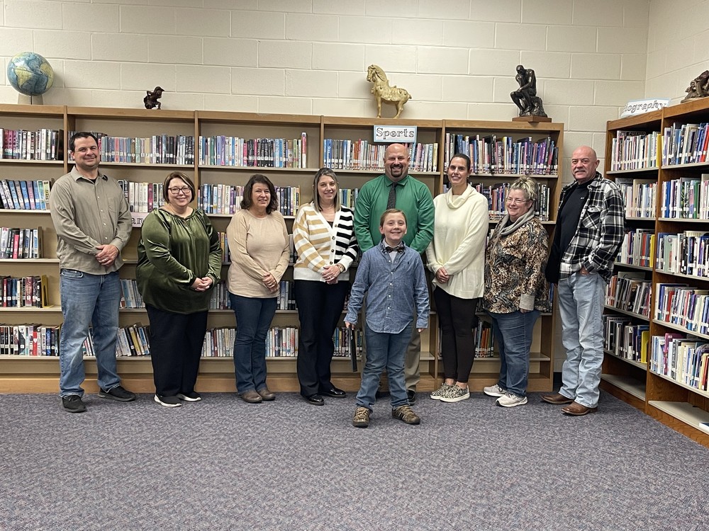 kenny powell student of the month