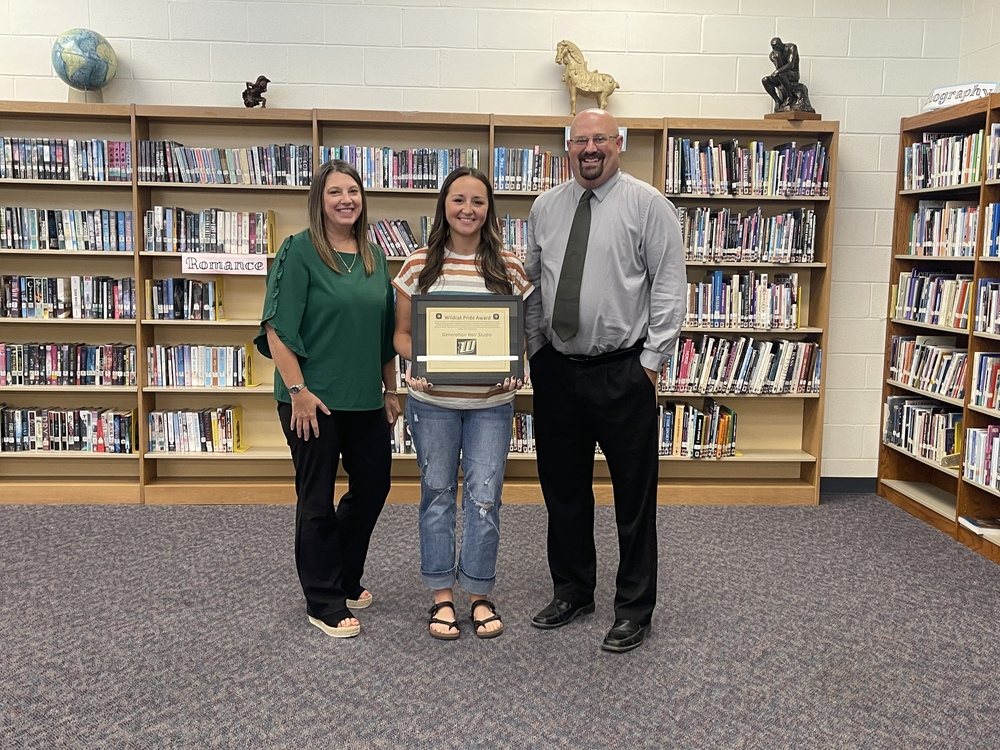 wildcat pride award sept 2026