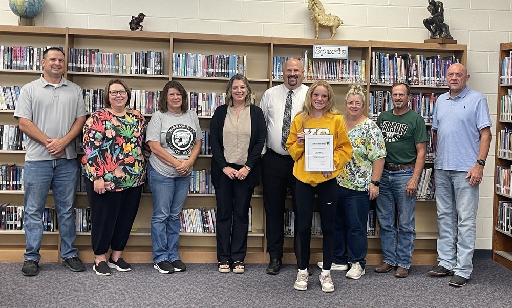 Student of the Month: Madalyn Ward