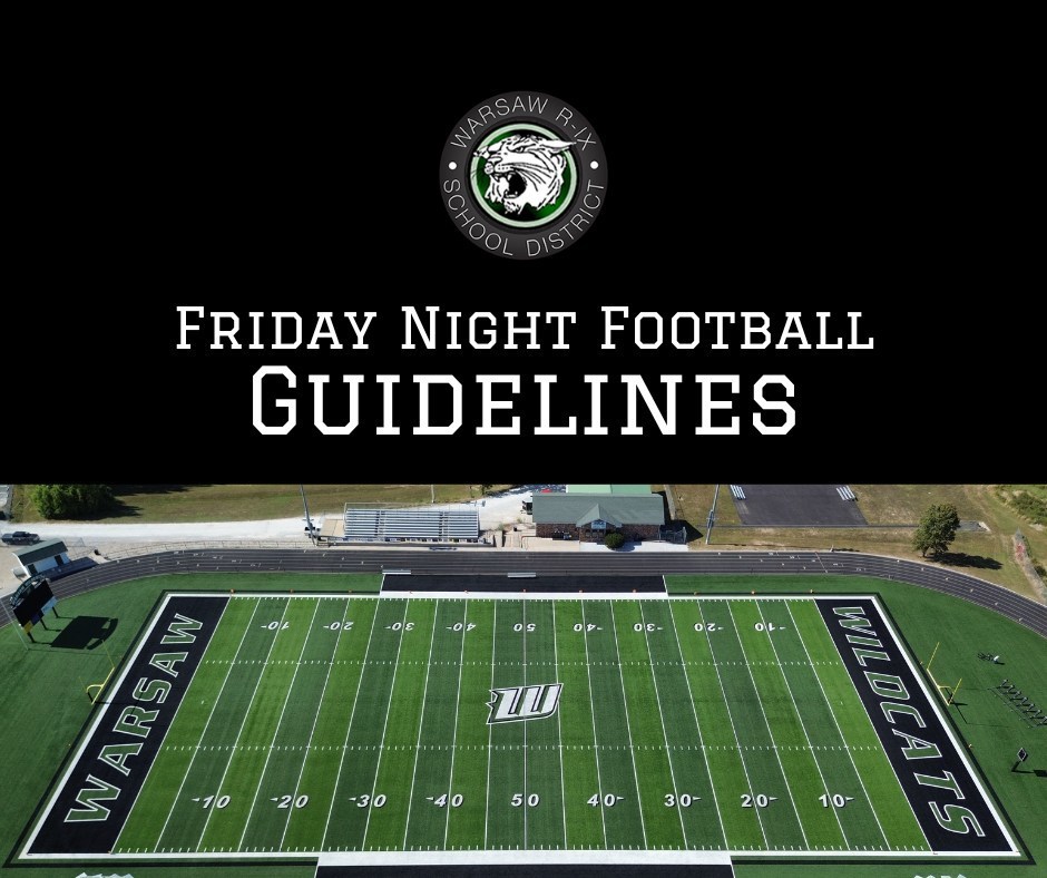 FOOTBALL SEATING GUIDELINES