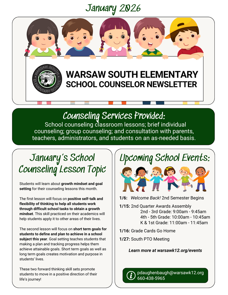 jan 2026 south newsletter