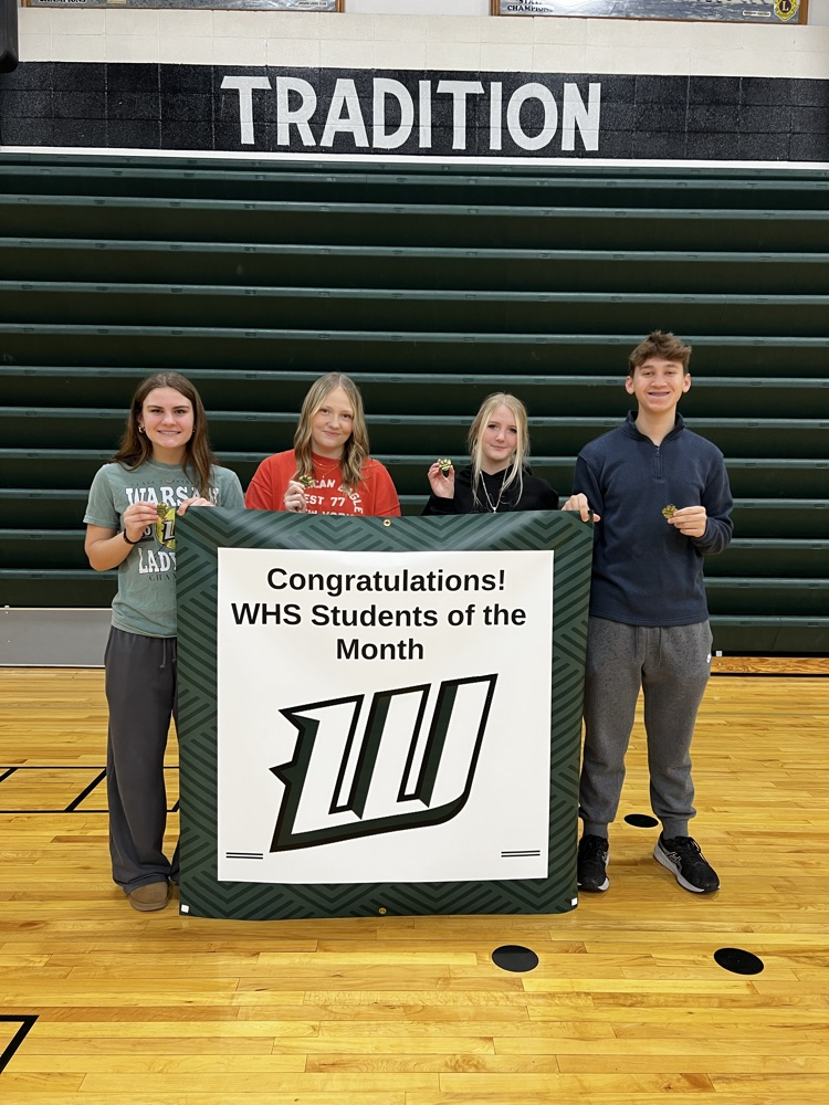 WHS students of the month