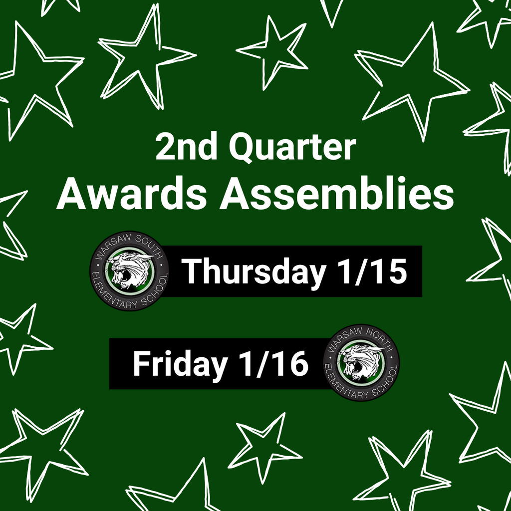 awards assemblies for second quarter