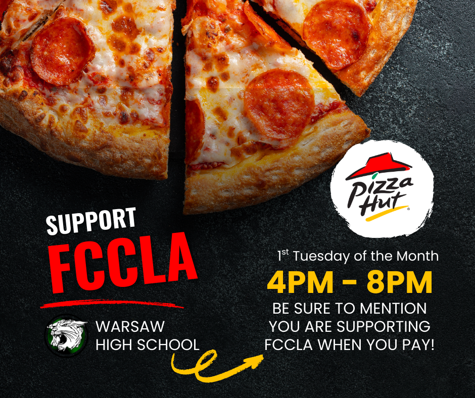 fccla pizza fundraiser