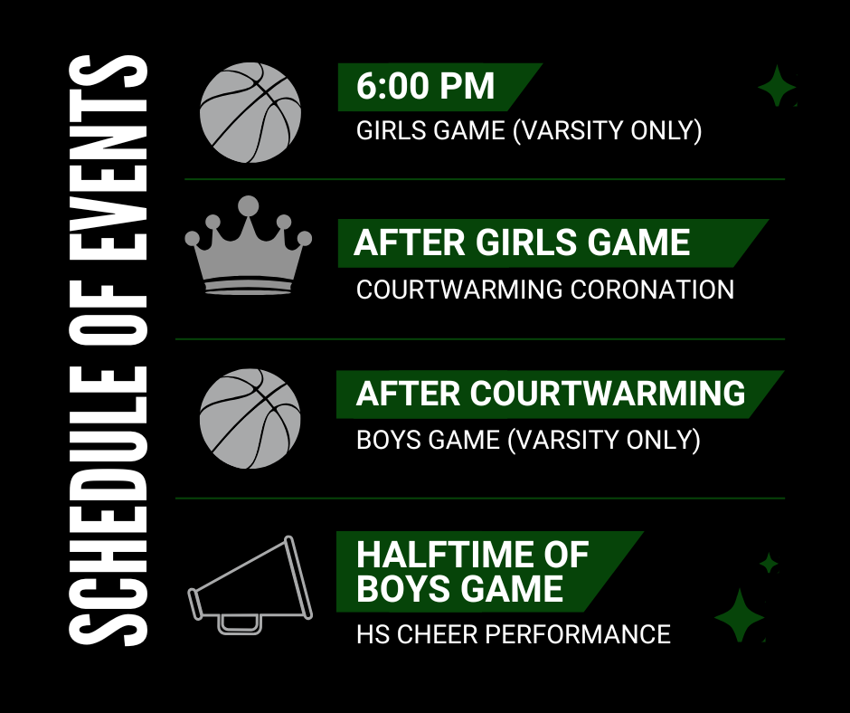 schedule of events courtwarming 2026