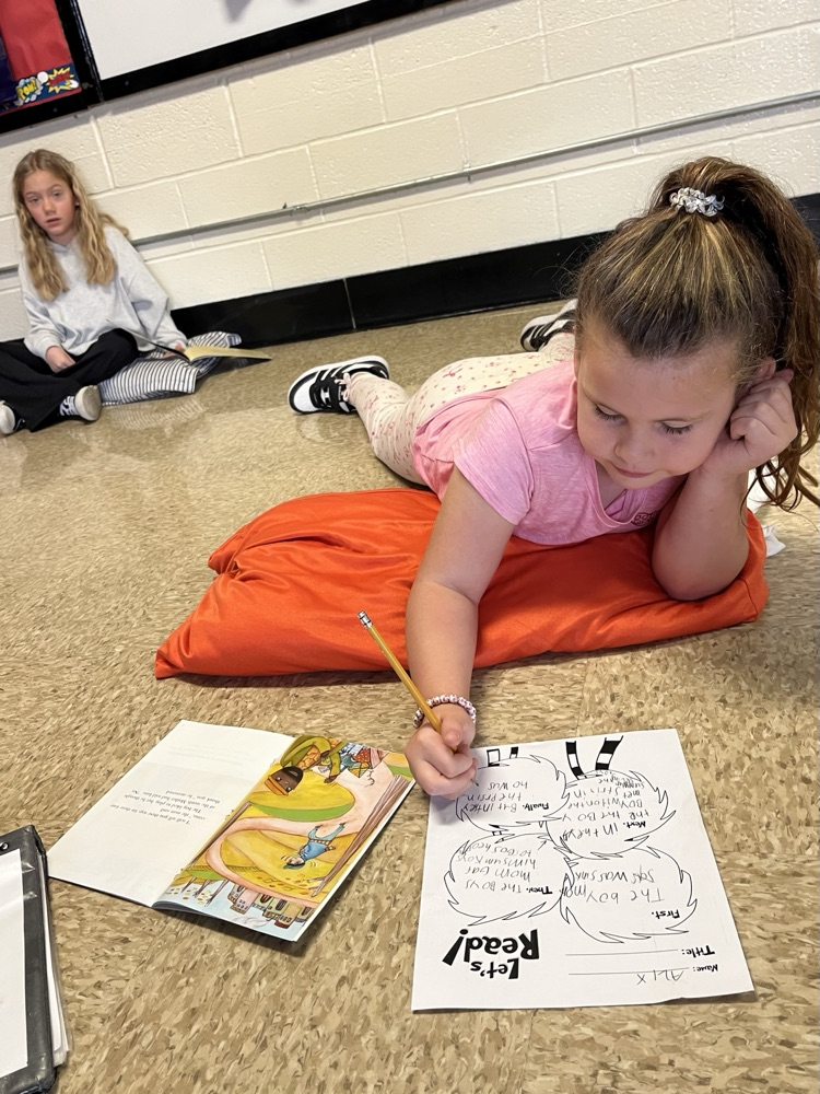 Baxter’s class reading