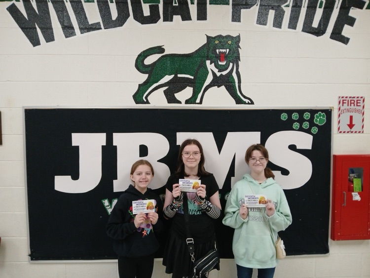 JBMS students of the month Feb 2026