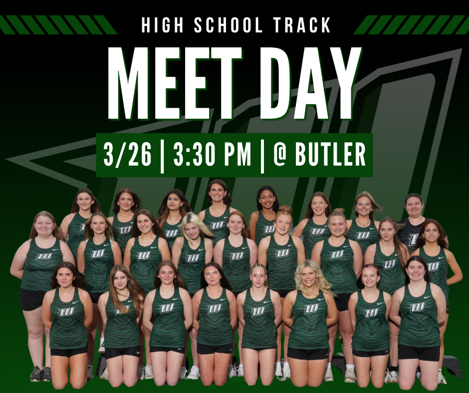 high school track meet day at butler girls