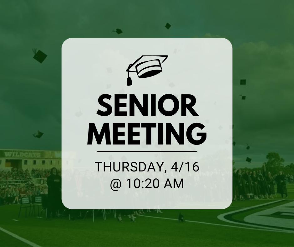 senior meeting 4/16