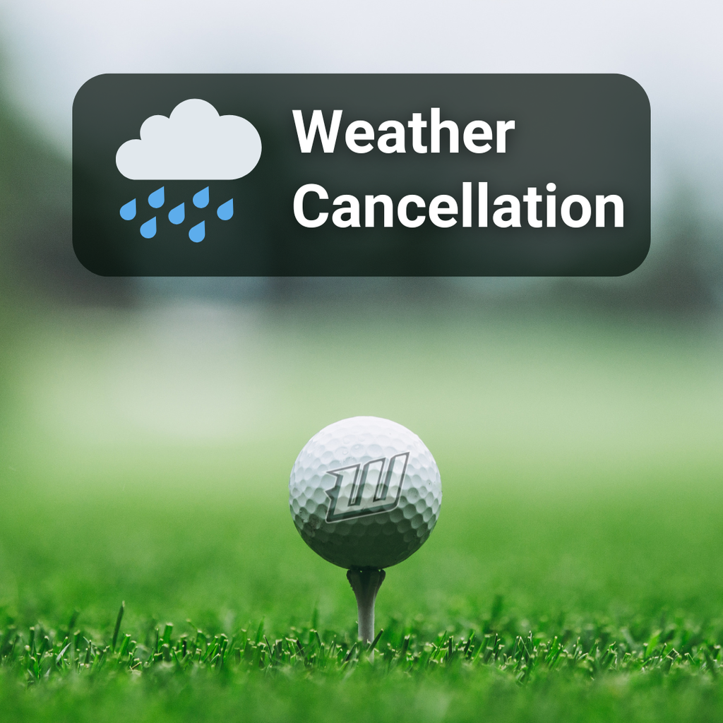 golf weather cancellation