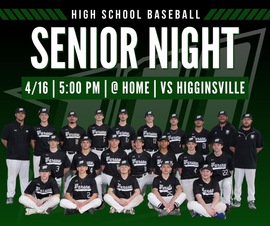 baseball senior night