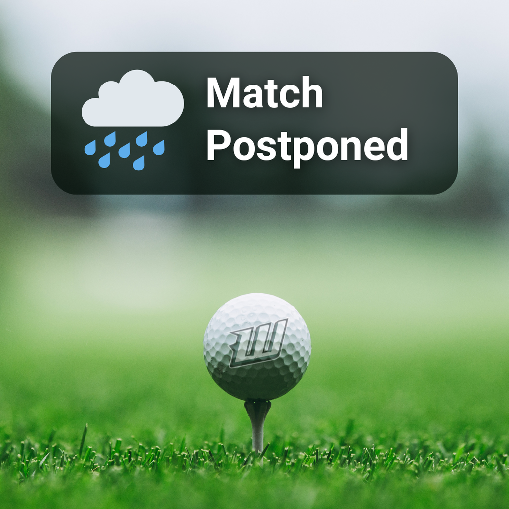 golf match postponed