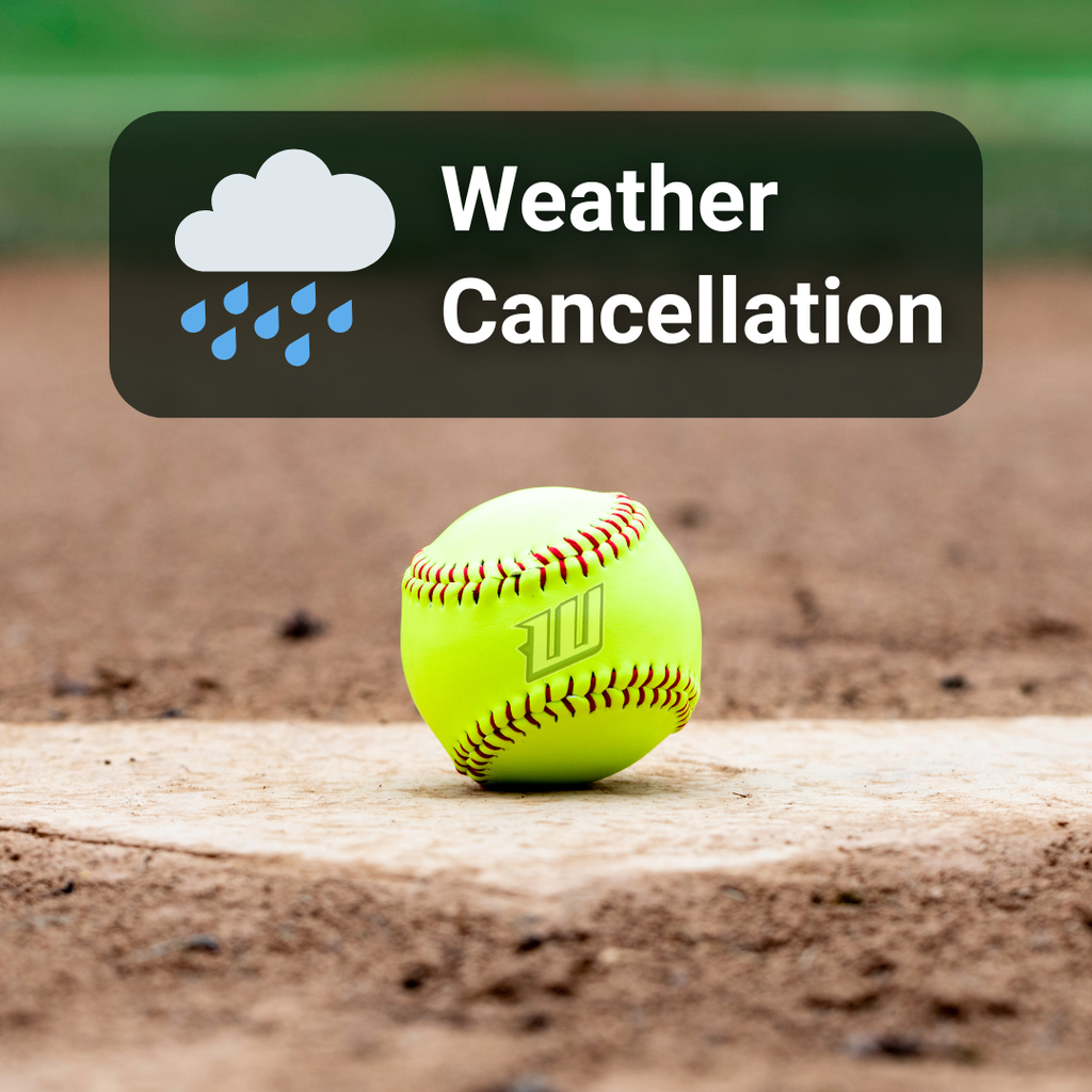 softball weather cancellation