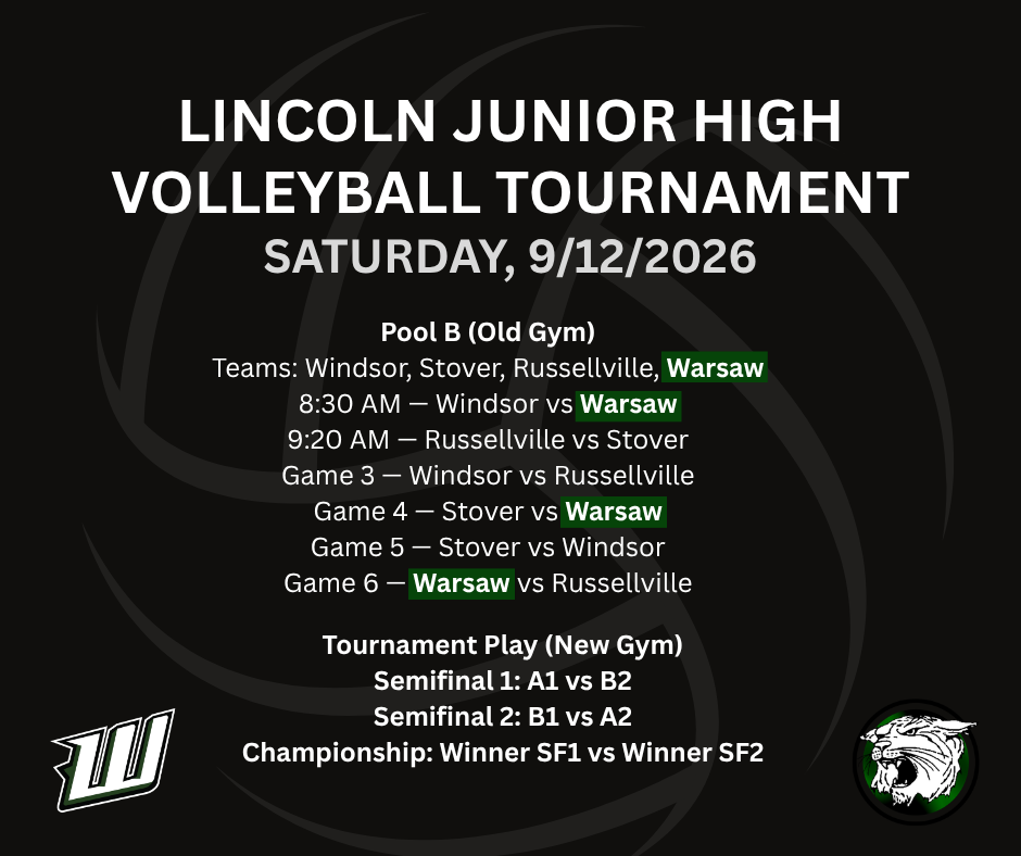 lincoln volleyball tournament junior high