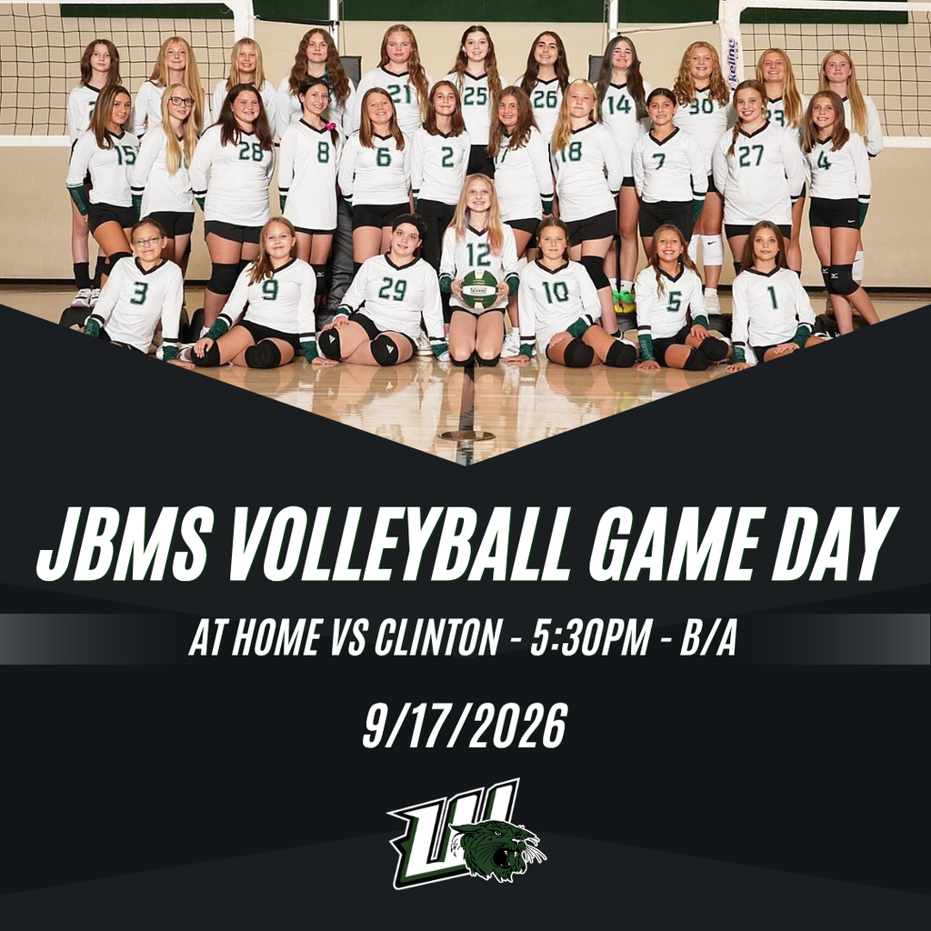 jbms volleyball game day 