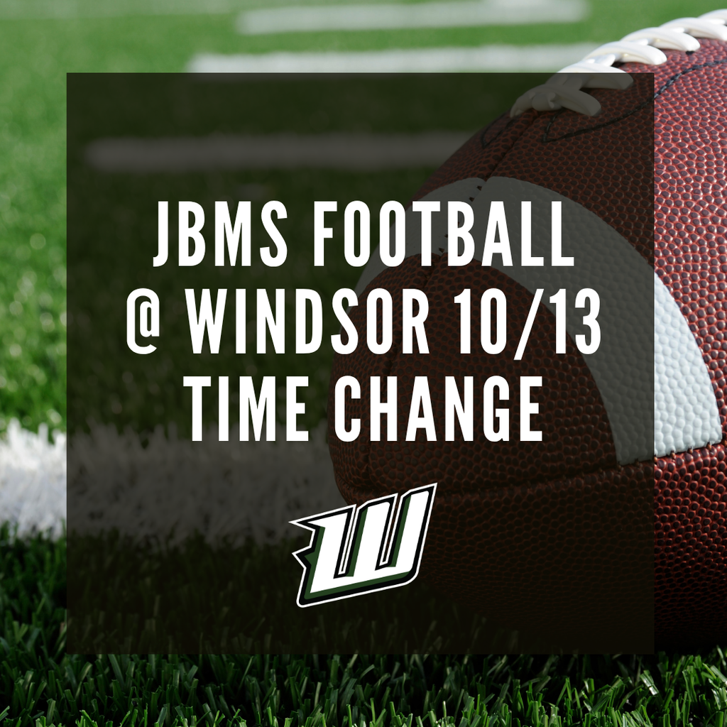 jbms football at windsor 10/13