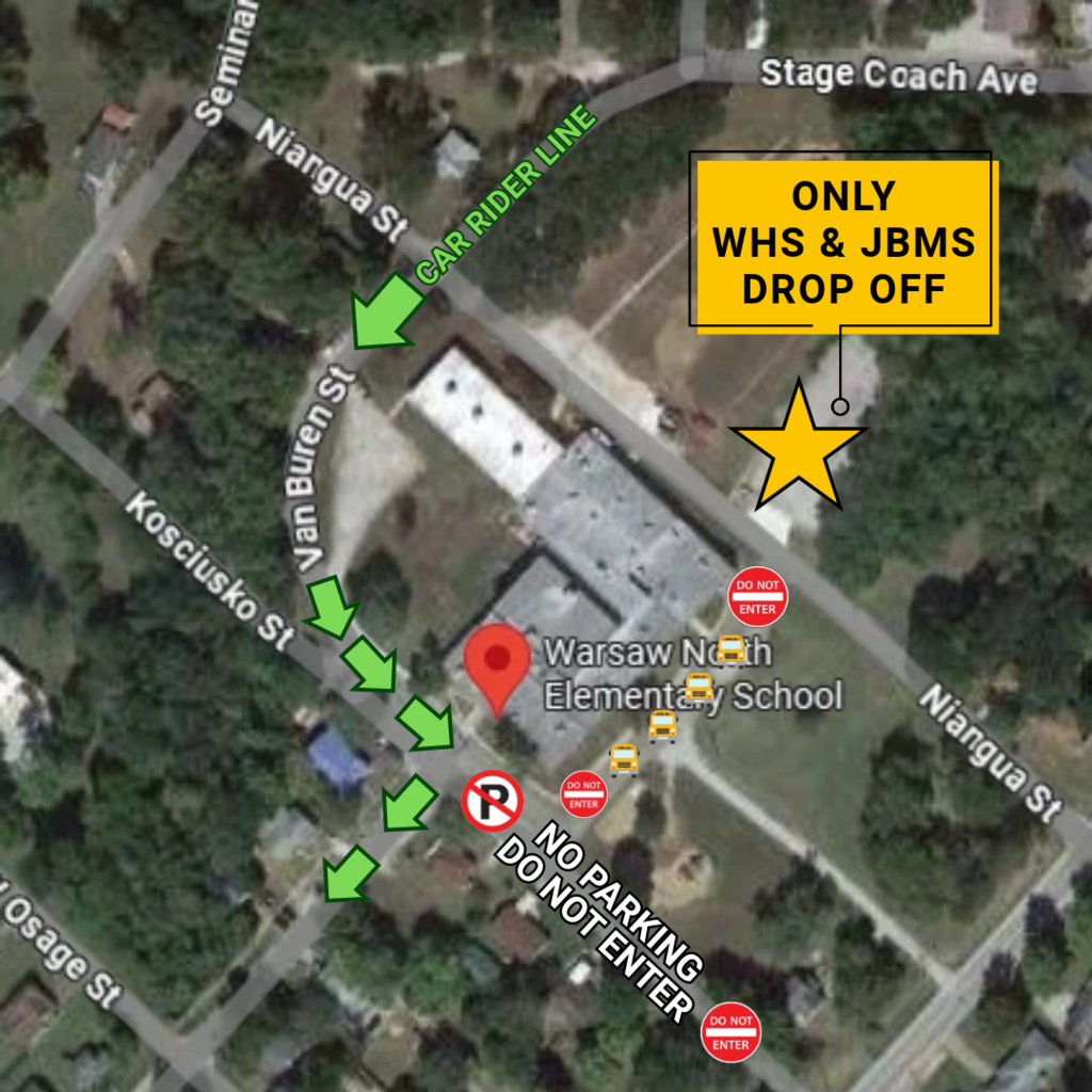 north elementary map 