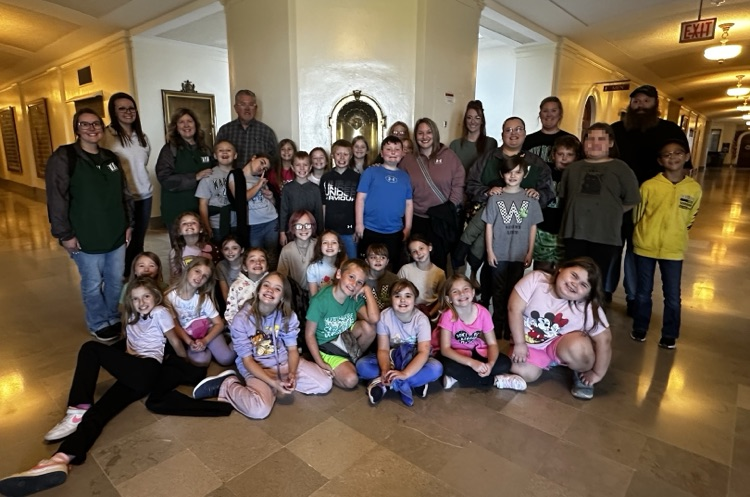 south 3rd graders field trip to capitol