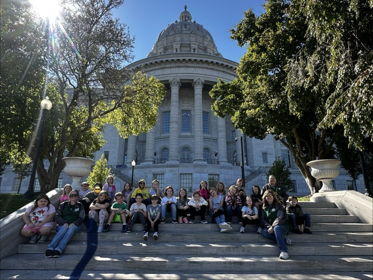 south 3rd graders field trip to capitol
