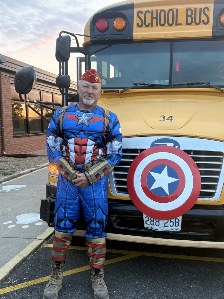 Kirby bus driver captain america 