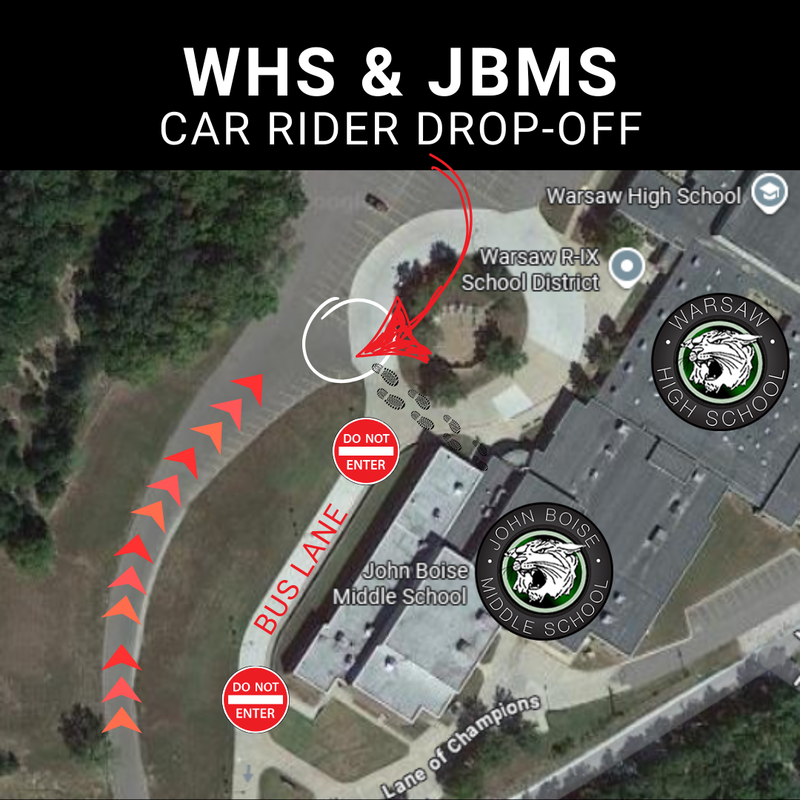 drop off whs jbms