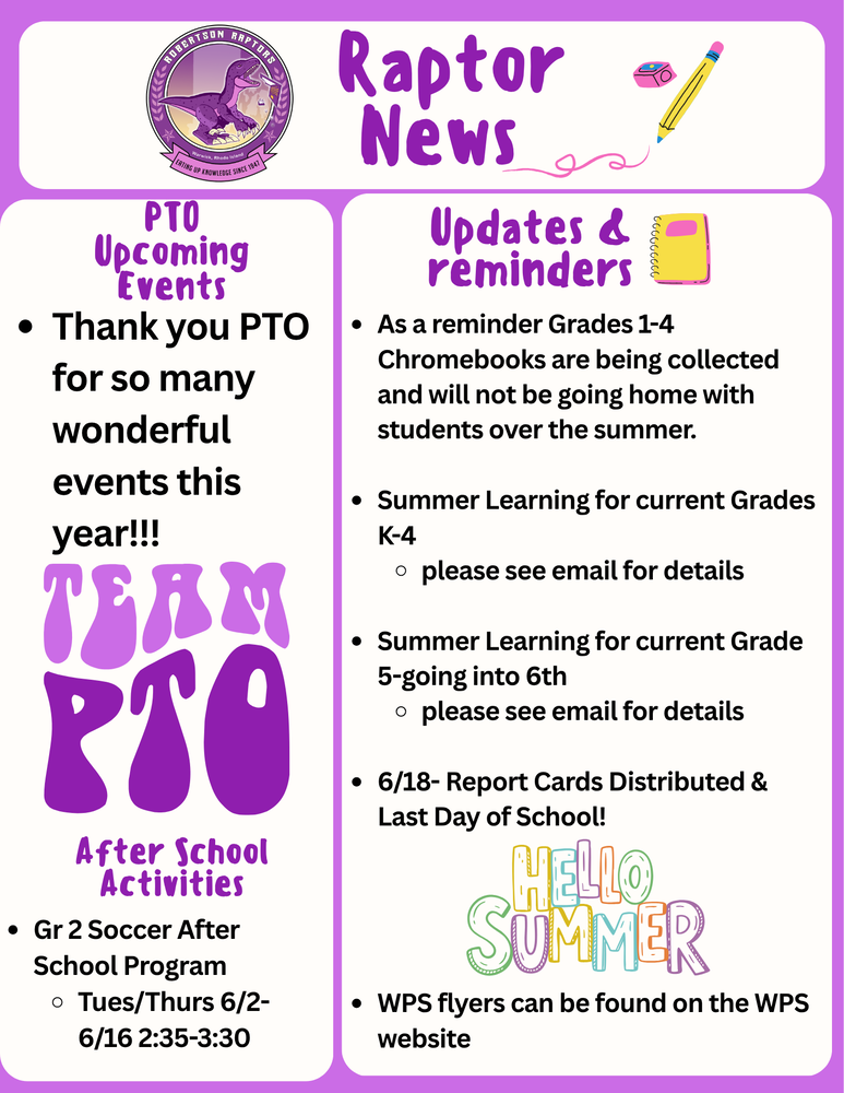 Weekly Newsletter