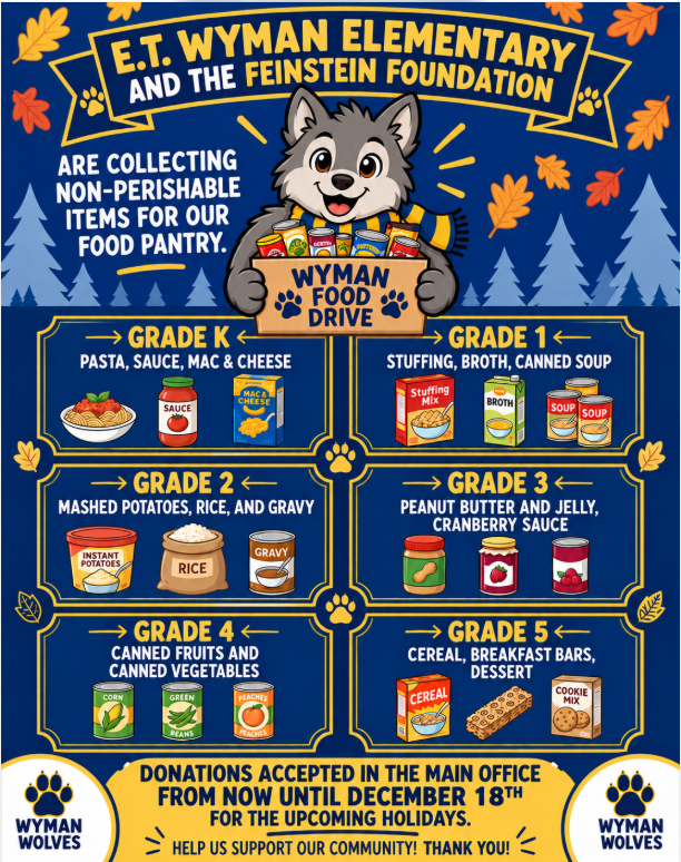 Wyman Food Drive