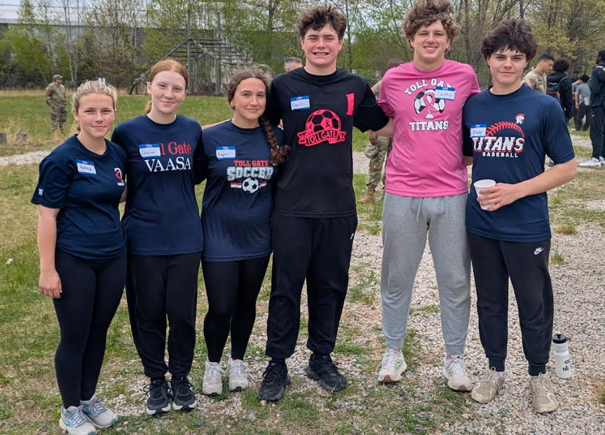 TGHS student athletes at RIIL Leadership conference