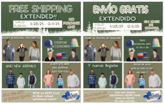 Latest Spiritwear ad