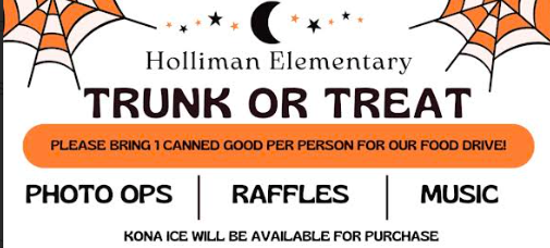 Holliman Trunk or Treat 