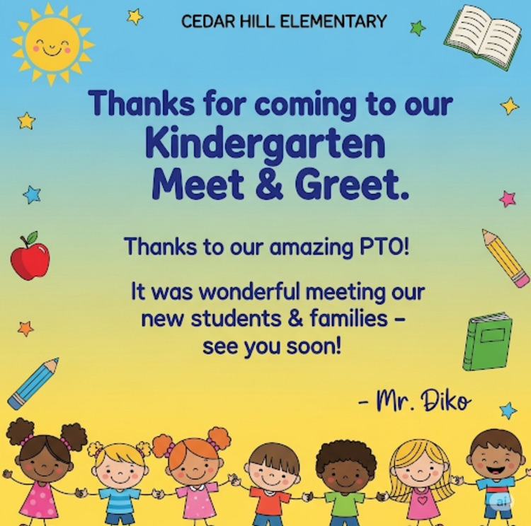 Thanks for coming to our  Kindergarten Meet & Greet 