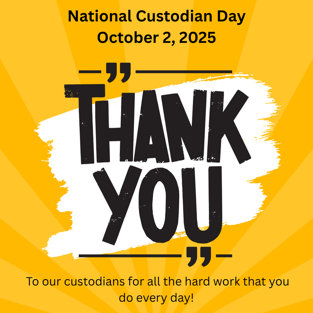 Yellow background with a big Thank You in the middle